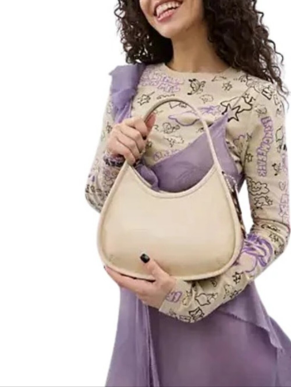 Coachtopia-Ergo Croc Embossed Bag (Cloud ☁️ )